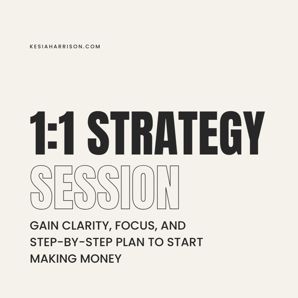 1:1 Strategy Session